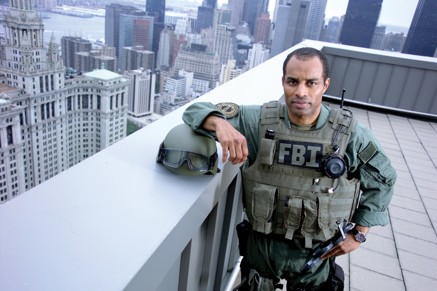 FBI SWAT, New York City rooftop.