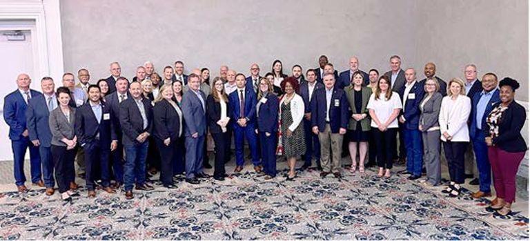 The FBI's Office of Partner Engagement hosted a one-day partner summit on June 6, 2023, at Southern Methodist University in Dallas, Texas. The summit brought together more than 40 law enforcement partners, representing over 20 law enforcement associations with which OPE liaises.