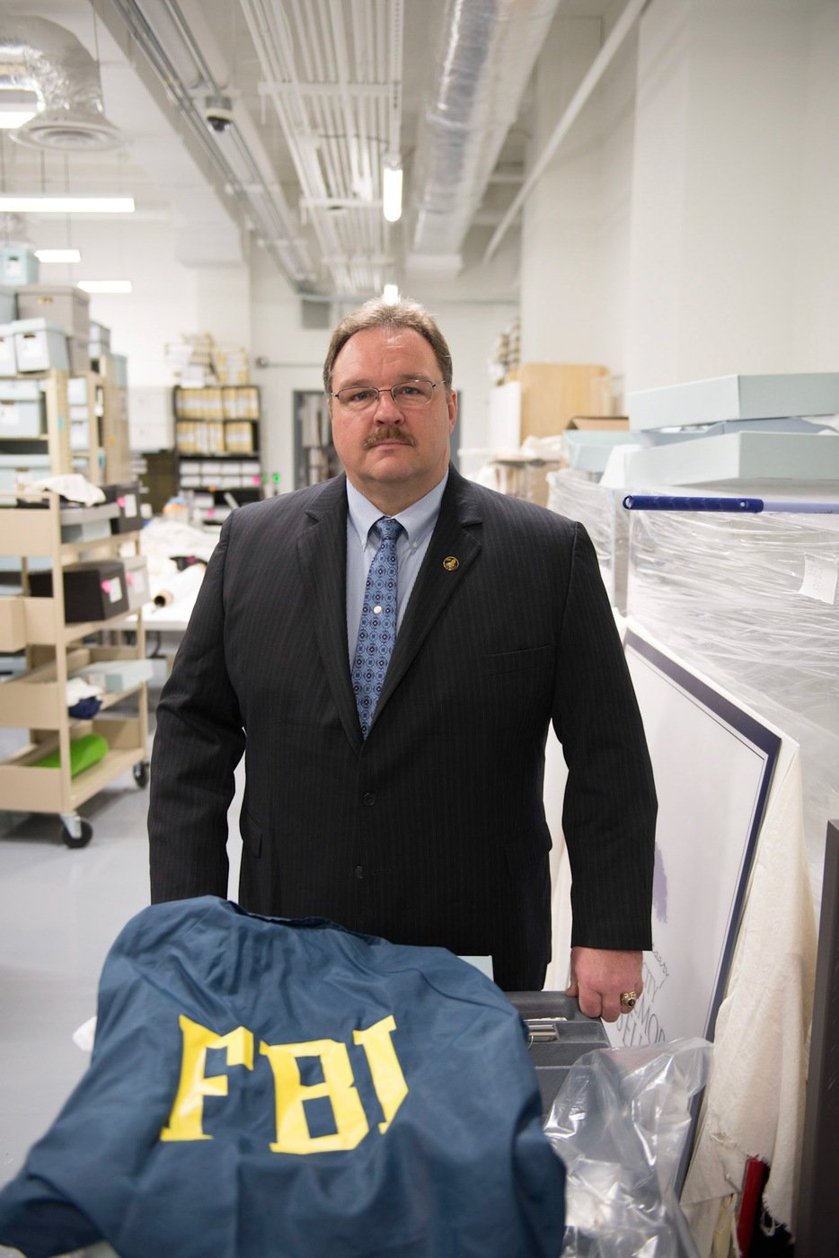 FBI Oklahoma City Special Agent Barry Black retired in 2019 and donated some of his own equipment to the Oklahoma City National Memorial and Museum, including his hard hat and field jacket.