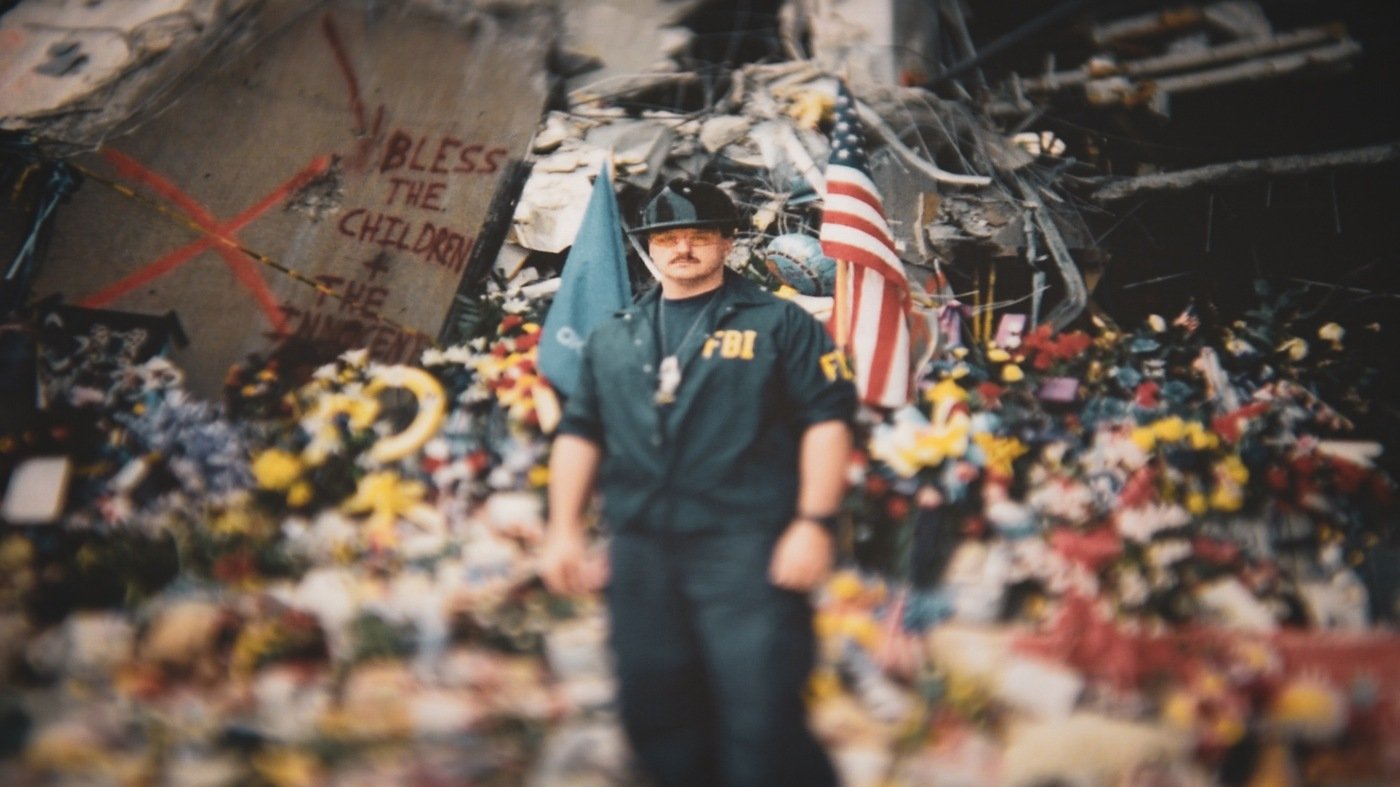 Barry Black Amid Debris After Oklahoma City Bombing