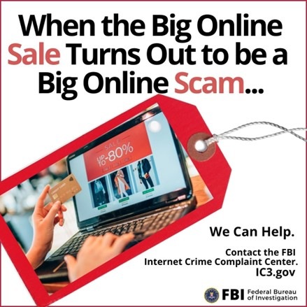 FBI New York Holiday Scams Graphic