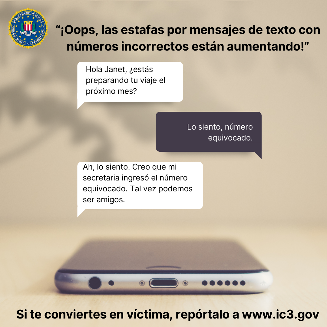 Oops Scam Photo (Spanish)