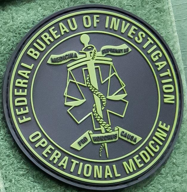 FBI Operational Medicine Patch