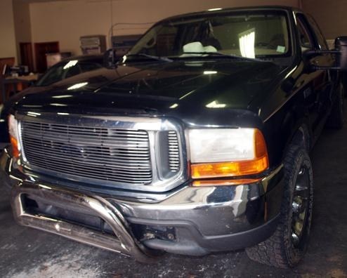 Shown is the pickup truck that was used to run over and kill James Craig Anderson in June 2011. After the resulting federal hate crimes investigation into Anderson’s death and a number of related criminal incidents, the driver of the truck was sentenced to 50 years in federal prison.