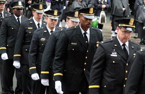 Police Procession During National Police Week 2013