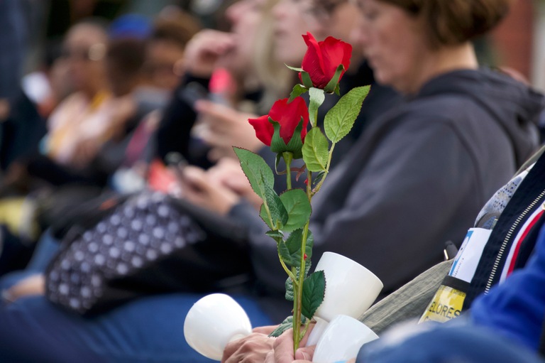 National Police Week 2019: Flowers at Candlelight Vigil