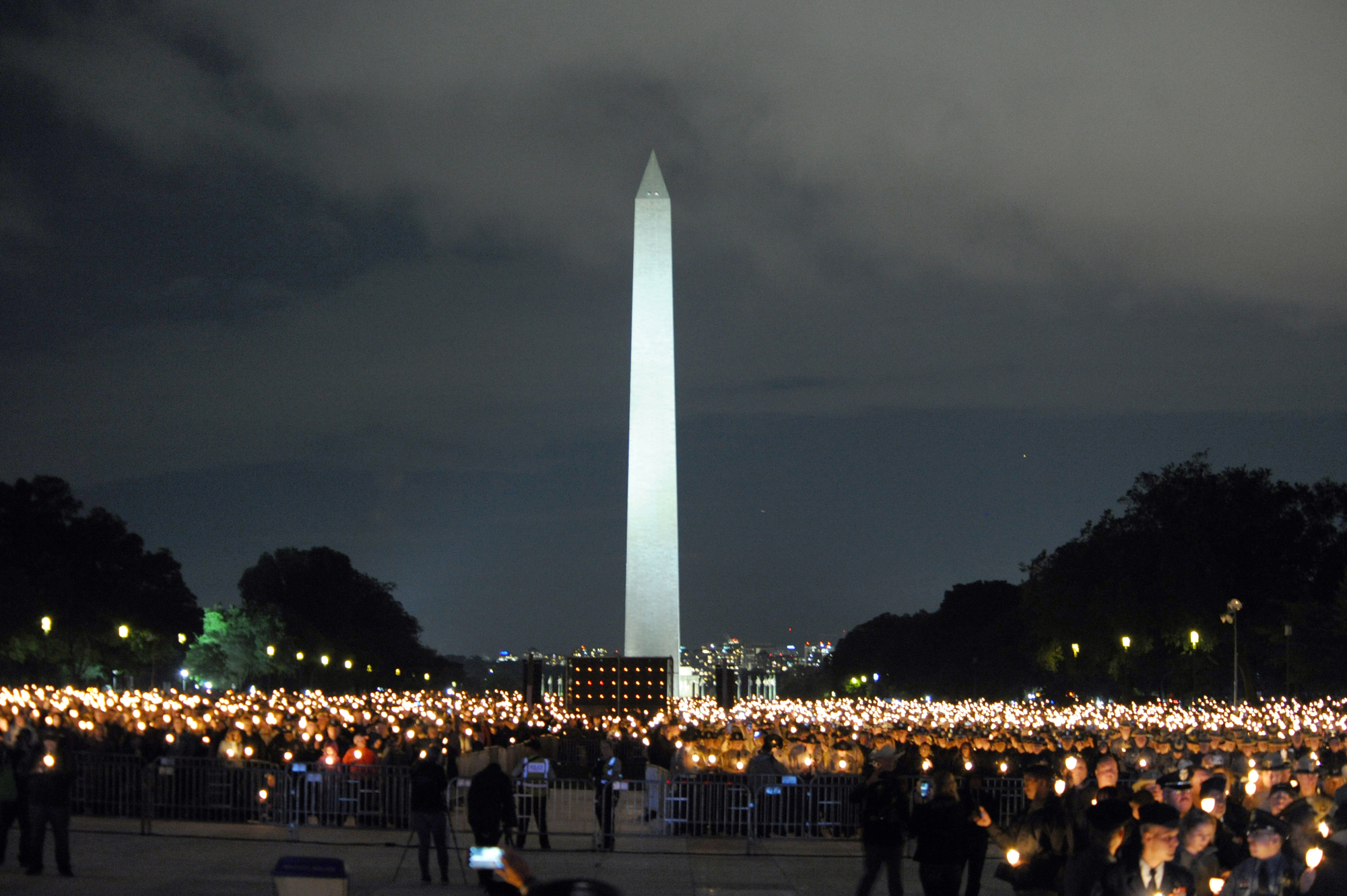 National Police Week 2019: Candlelight Vigil with Washington Monument
