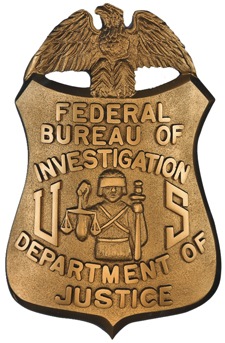 FBI Special Agent Badge FBI Special Agent Badge