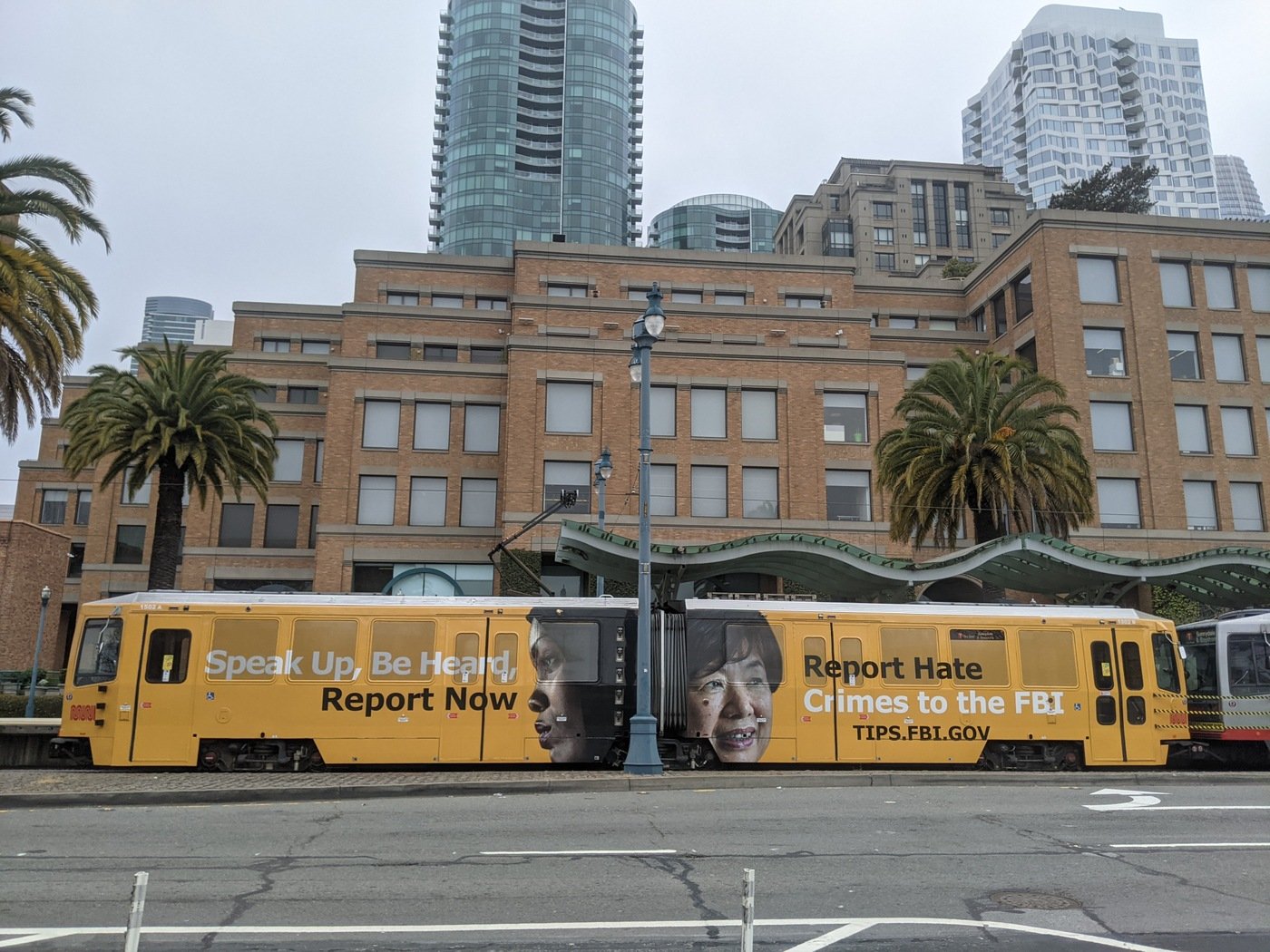 San Francisco Report Hate Crimes transportation ad