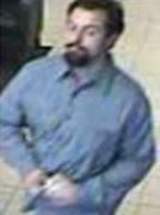 Suspect robbing the Chase Bank, located at 1641 South Melrose Drive, Vista, California, on Wednesday, October 15, 2014. The Bearded Bandit is also believed to be responsible for the October 7, 2014 bank robbery at the Wells Fargo Bank branch located at 685 Saturn Boulevard in San Diego, California.