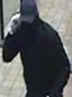 The El Chapparito Bandit is believed to be responsible for robbing 15 banks from November 2013 to September 13, 2014. Here, he is shown robbing the Chase Bank, 5303 Ruffin Road, San Diego, California, on January 15, 2014.