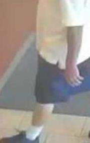 Suspect who robbed the U.S. Bank, located at 7700 Carlsbad Village Drive, Carlsbad, California on Tuesday, August 5, 2014. The robber, nicknamed The Hills Bandit, also robbed three banks in the Los Angeles area; one Wells Fargo Bank in on May 16, 2014, and two Citi Banks on July 16, 2014, and July 25, 2014.
