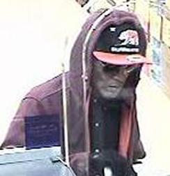 Suspect who robbed the U.S. Bank branch located inside the Von’s Grocery Store at 1745 Eastlake Parkway, Chula Vista, California on August 22, 2014. The unknown male suspect also robbed a U.S. Bank located inside another Von’s Grocery Store located at 620 Dennery Road in San Diego, California, on Friday, August 8, 2014.