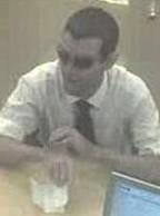 Suspect responsible for robbing the U.S. Bank, located inside the Albertsons grocery store located at 8920 Fletcher Parkway in La Mesa, California, on Thursday, July 2, 2015.