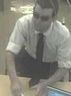 Suspect responsible for robbing the U.S. Bank, located inside the Albertsons grocery store located at 8920 Fletcher Parkway in La Mesa, California, on Thursday, July 2, 2015.