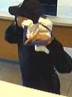 Suspect responsible for robbing the Mission Federal Credit Union located at 269 West Washington Street in San Diego, California, on Wednesday, September 16, 2015.