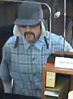 Suspect who attempted to rob the Citibank branch located at 1910 Garnet Avenue in San Diego, California, on Wednesday, December 9, 2015.