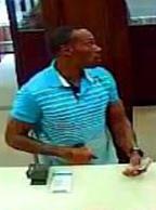 Suspect believed to be responsible for six bank robberies in San Francisco and a bank robbery in Antioch from March 30, 2015 to May 14, 2015.