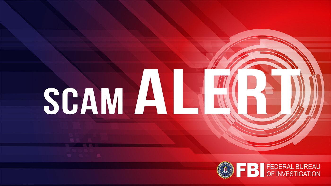 Graphic with the words "Scam Alert"