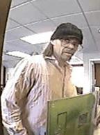 Suspect believed to have robbed at least five different banks within one month, most recently on July 30, 2014 at a Lynnwood, Washington Wells Fargo bank.