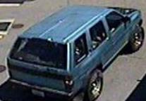 Vehicle used by the suspect believed to have robbed at least five different banks within one month, most recently on July 30, 2014 at a Lynnwood, Washington Wells Fargo bank.