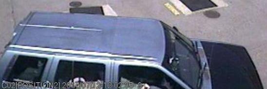 Vehicle used by the suspect believed to have robbed at least five different banks within one month, most recently on July 30, 2014 at a Lynnwood, Washington Wells Fargo bank.