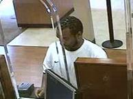 Suspect wanted for his alleged involvement in at least three bank robberies: the Chase Bank, on Gravelly Lake Drive SW, Lakewood, Washington on August 16, 2014; the Bank of America, on 104th Avenue SE, Kent, Washington on August 18, 2014; and the Chase Bank on A Street SE, Auburn, Washington on August 18, 2014.