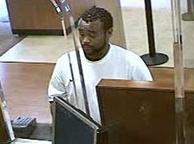 Suspect wanted for his alleged involvement in at least three bank robberies: the Chase Bank, on Gravelly Lake Drive SW, Lakewood, Washington on August 16, 2014; the Bank of America, on 104th Avenue SE, Kent, Washington on August 18, 2014; and the Chase Bank on A Street SE, Auburn, Washington on August 18, 2014.