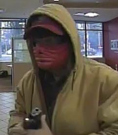 Suspect believed to have robbed at least four different banks, most recently the Key Bank on November 14, 2014 in the Seattle neighborhood Ravenna.