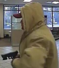 Suspect believed to have robbed at least four different banks, most recently the Key Bank on November 14, 2014 in the Seattle neighborhood Ravenna.