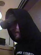 Suspect who robbed two banks in Auburn, Washington in January 2015.