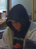 Suspect who robbed two banks in Auburn, Washington in January 2015.