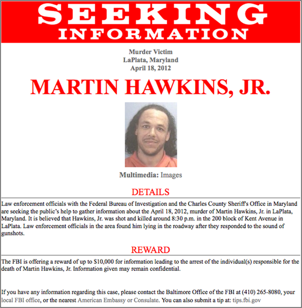 Seeking Information - Martin Hawkins, Jr.