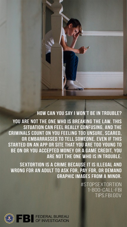 Sextortion Q&A: Will I Be In Trouble? Sextortion Q&A: Will I Be In Trouble?