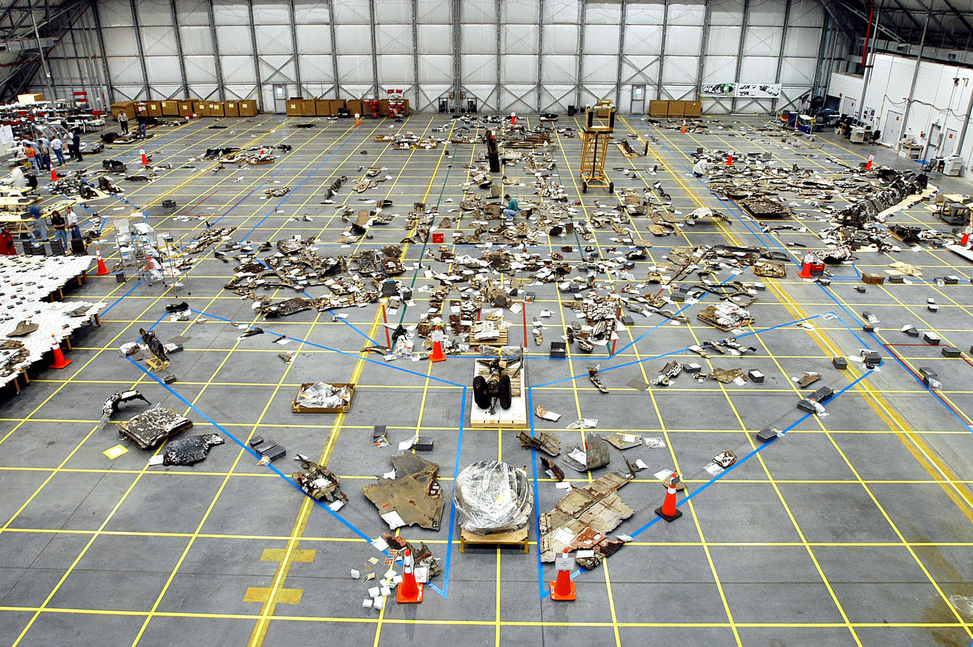 space shuttle columbia body recovery