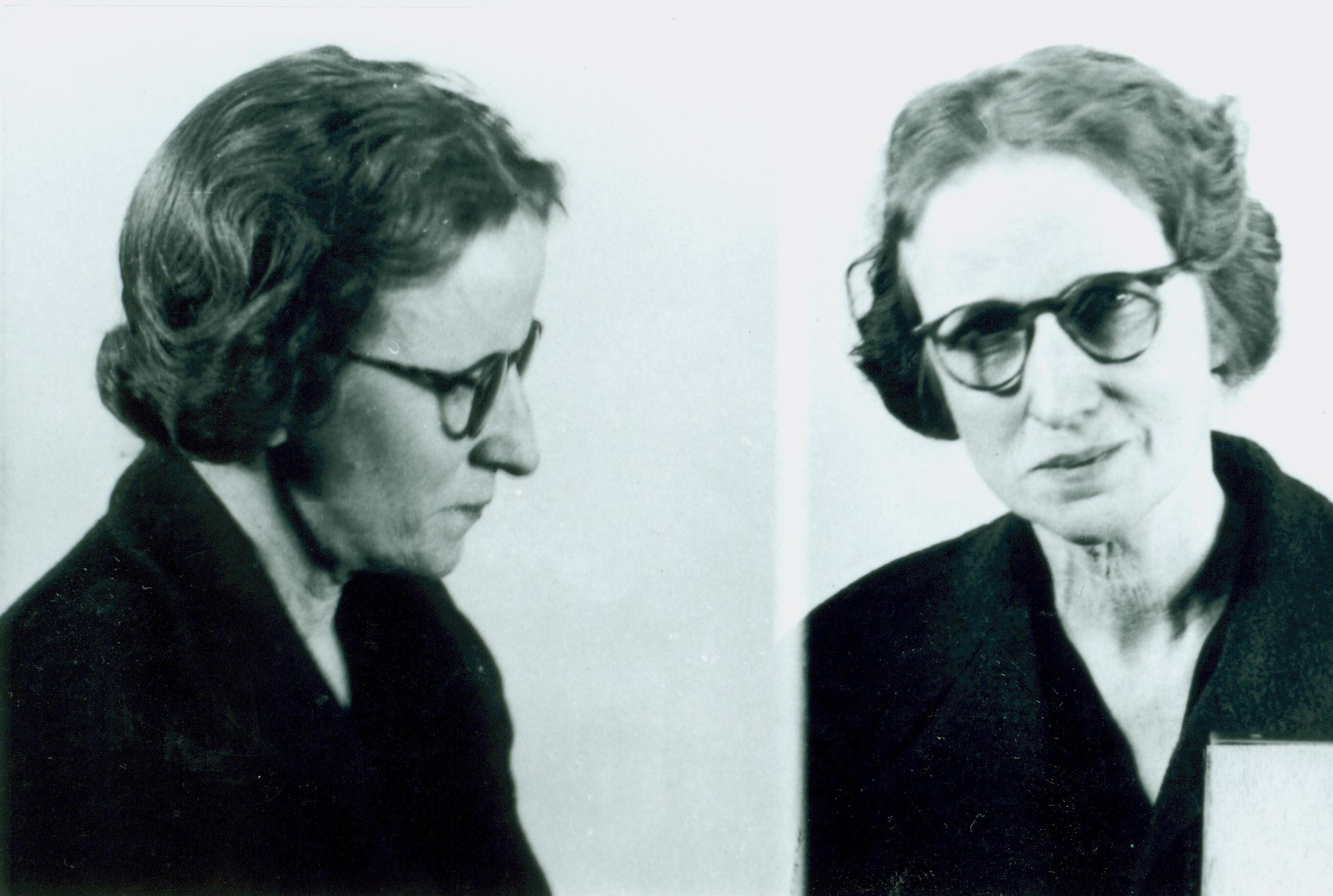 Mugshots of Velvalee Dickinson