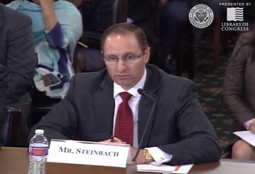 FBI Counterterrorism Assistant Director Michael Steinbach testifies before the House Homeland Security Committee on June 3, 2015.