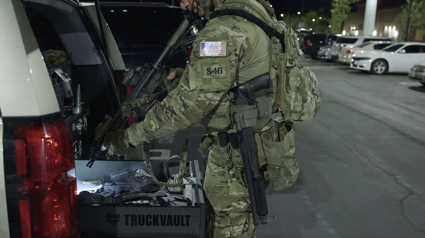 SWAT Operator With Weapon