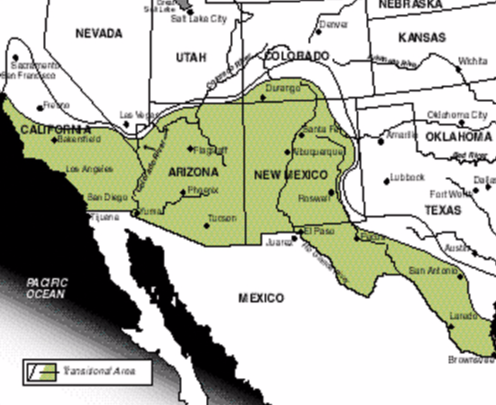 he US Southwest Border Region represents a continuing criminal threat to the United States.