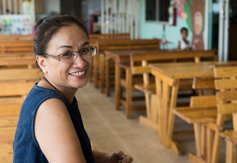 Sudjai Nakhpian runs the Haven Children's Home in Pattaya, Thailand.