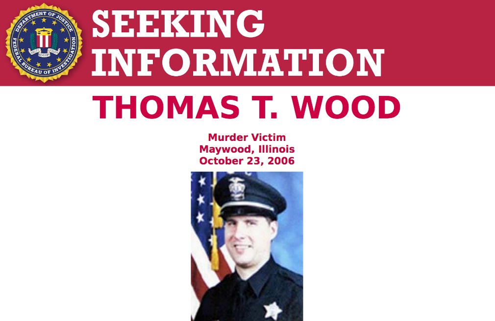 Screenshot of top portion of Seeking Information poster for Thomas T. Wood