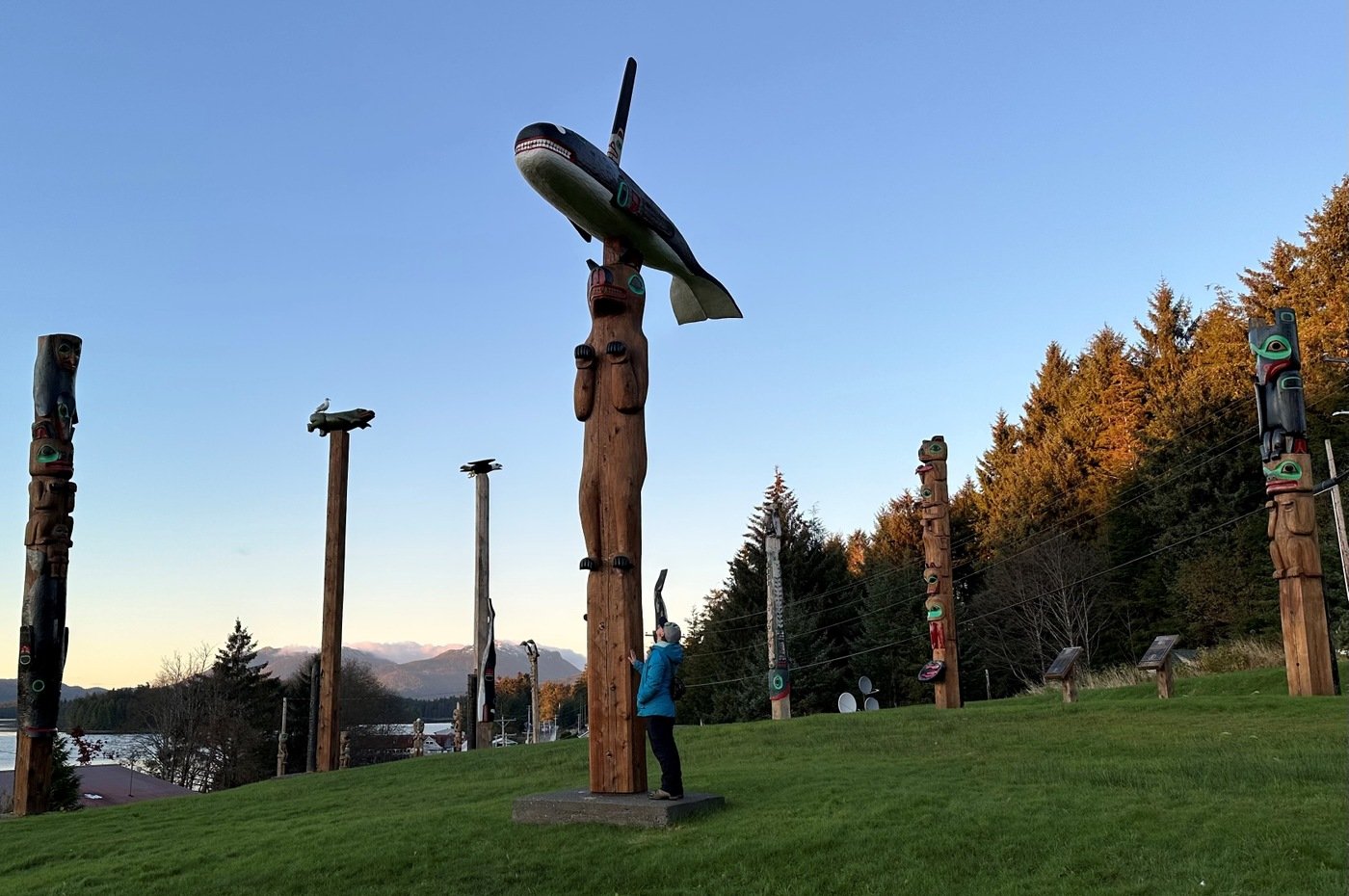 Totem Park in Tlingit