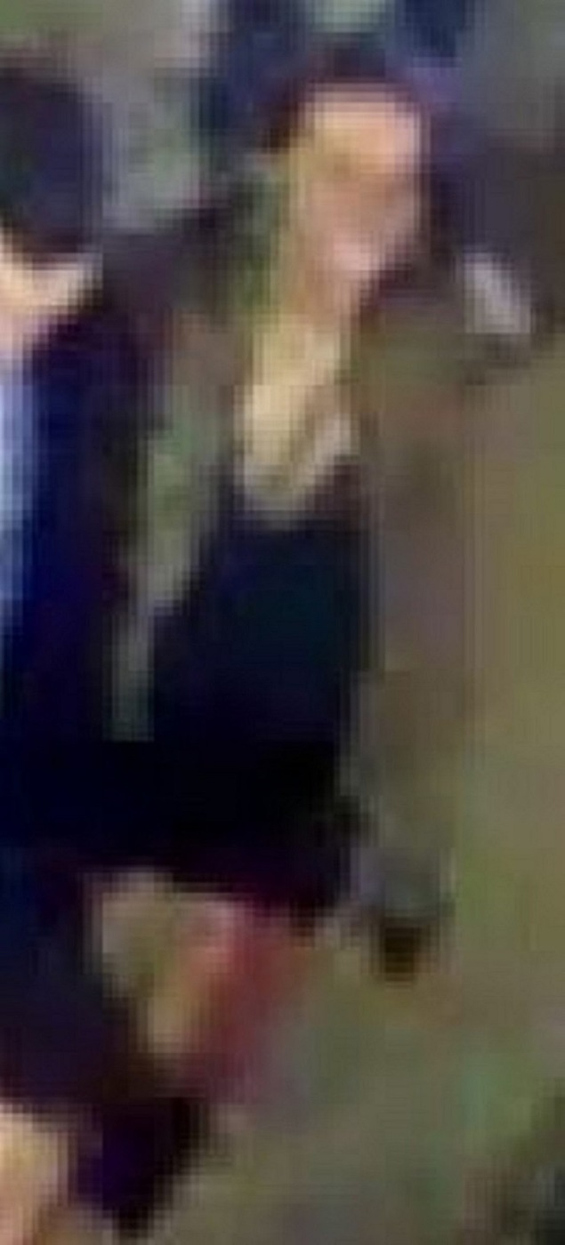 Enhanced surveillance image of an unknown female being sought as a potential witness in the Jassy Correia kidnapping investigation (FBI Boston).