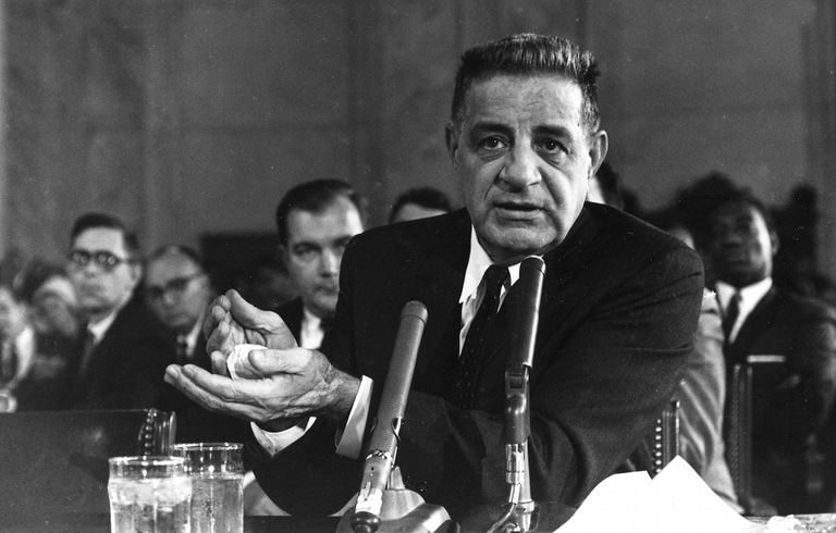 Joseph Valachi Testifies on the Mob (AP Photo)