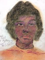 Recent drawing by serial killer Samuel Little based on memories of his murder victims. Unmatched confession; black female killed in 1974 in Cincinnati, Ohio.