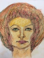 Recent drawing by serial killer Samuel Little based on memories of his murder victims. Confession matched to a Jane Doe; white female between 33-44 years old; killed in 1982 in New Orleans, Louisiana.