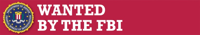 Banner appearing at the top of Wanted by the FBI posters.