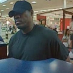 Suspect who is believed to be responsible for three bank robberies and an attempted bank robbery in the Falls Church section of Fairfax County, Virginia. The incidents occurred between June and August 2014 at various banks along the Leesburg Pike corridor.