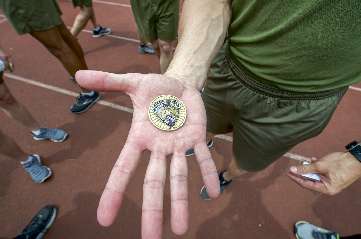 Wounded Warrior Regiment Event: Challenge Coin