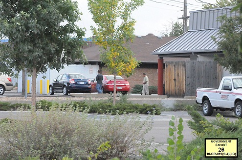 Surveillance photo of Najibullah Zazi and his dad in 2009 walking toward the rental car Zazi drove from Denver to New York. Zazi, a Colorado resident and al Qaeda recruit, traveled from Denver to New York City, where he intended to become a suicide bomber in the subway system around the time of the 9/11 anniversary.